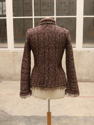 90s vest bruin - Maat M