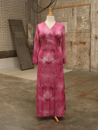 Roze maxi jurk - Maat L/XL