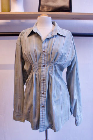 Reworked blouse getailleerd - Maat S/M