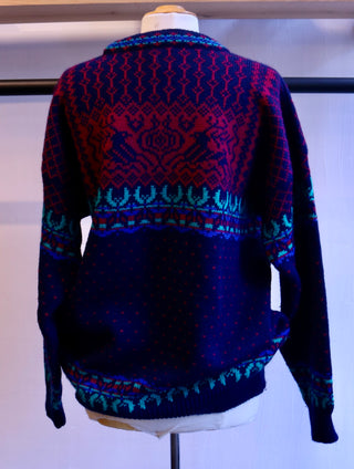 Wollen Noorse trui - Maat XL/XXL