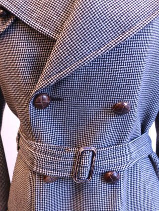 Houndstooth coat - Size M