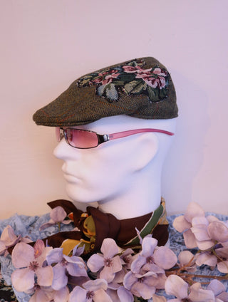 Reworked flatcap bloem