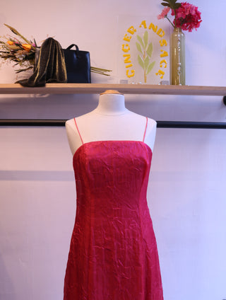 Shiny pink dress - Size S