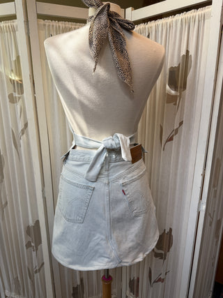 Reworked denim top - Maat S/M