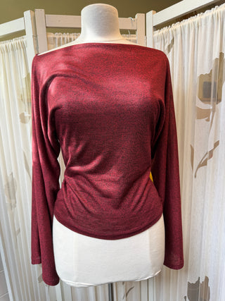Reworked wijde mouwen top - Maat M