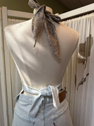 Reworked denim top - Maat S/M