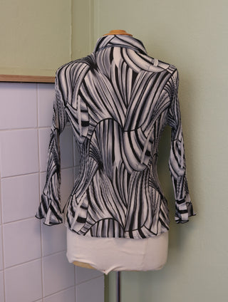 Plisse blouse - Maat S/M