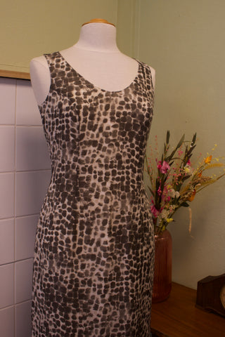 Getailleerde maxi jurk - Maat S