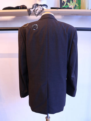 Reworked blazer kralen - Maat L