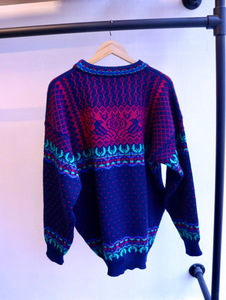Wollen Noorse trui - Maat XL/XXL