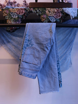 Reworked jeans kant - Maat L