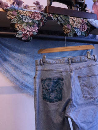 Reworked jeans kant - Maat L