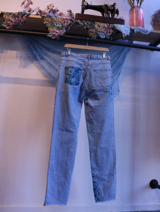 Reworked jeans kant - Maat L