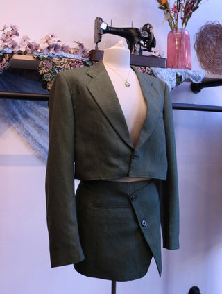 Reworked blazer set - 2 delig - Maat M