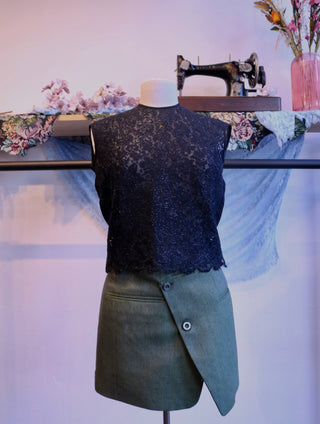 Reworked blazer set - 2 delig - Maat M