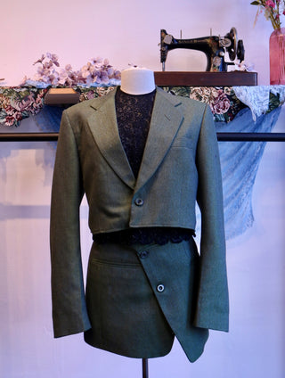 Reworked blazer set - 2 delig - Maat M