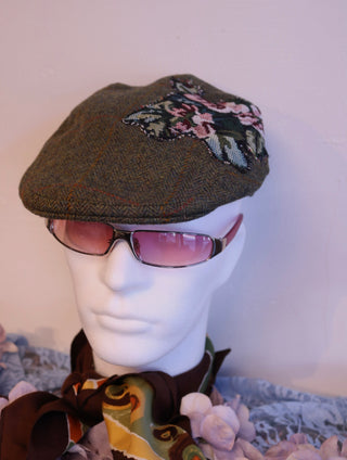 Reworked flatcap bloem