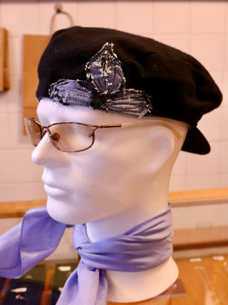 Reworked flatcap denim