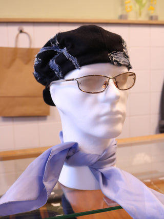 Reworked flatcap denim