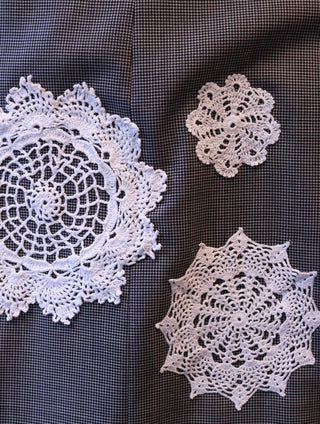 Reworked blazer wit kant - Maat M/L