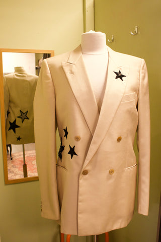 Reworked blazer sterren - M