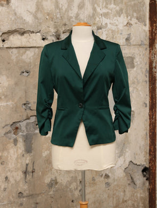 Groene blazer - Maat S/M