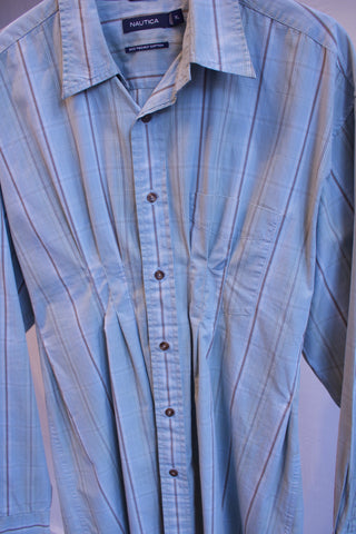 Reworked blouse getailleerd - Maat S/M